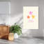 Littlestarsbigdreams Affiche murale abstraite et ludique représentant un paysage contemporain.-449573743
