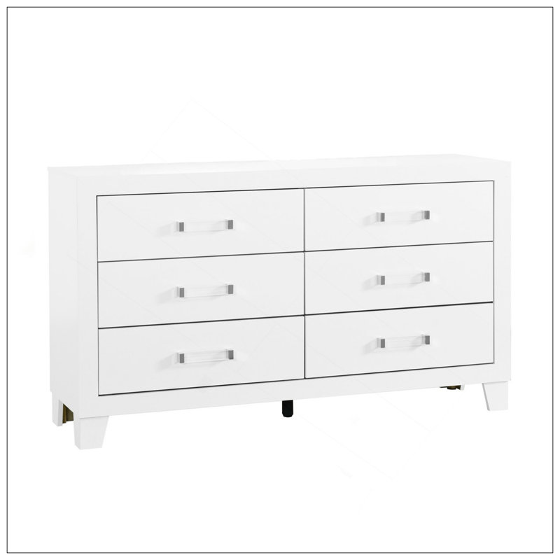 Coiffeuse blanche OMODA, Blanc
