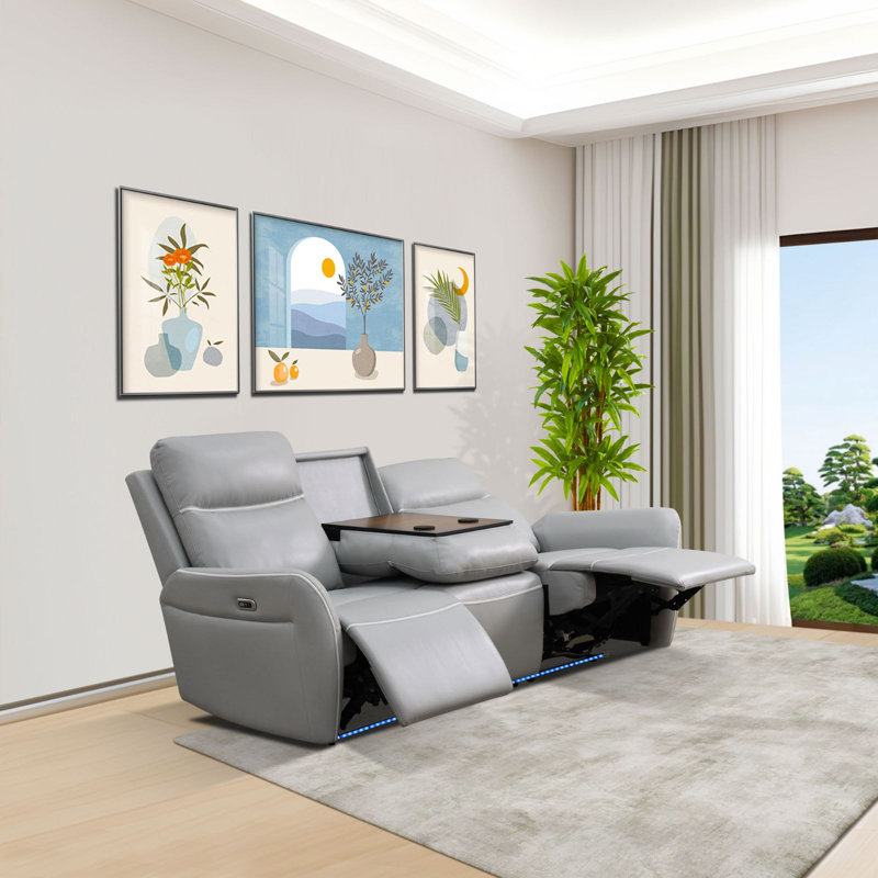 Fauteuil inclinable électrique avec lumière DEL