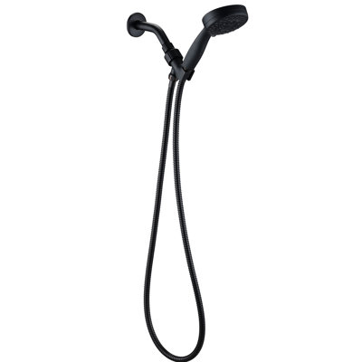 Handheld Shower Head Hose - Oil Rubbed Bronze. 5 Mode Adjustable High . Medical Nozzles, Sanitary And Clean.  Abs. Consistent Spray In Low Water. Water Enabled. Straightforward Installation.