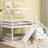 Space-saving Solid Wood Adventure Bed With Slide & Storage White