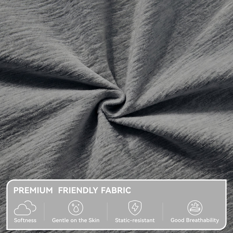 Canapé modulaire 79 po Aarden, Gris