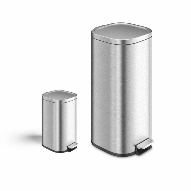 Stainless Steel Waste Bin