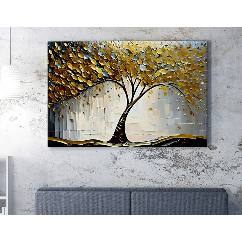Stunning Decorative Canvas Painting, 19.7 x 27.6 inches | 50% Cotton / 50% Polyester, Digital Printing on Canvas | Elegant Wooden Frame (0.8 x 1.2 inches) | Perfect for Living Room, Bedroom & Office Decor