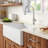 Karran Quartz 34'' X 21-1/4'' Single Bowl Farmhouse/Apron Front Kitchen Sink Kit-49947626