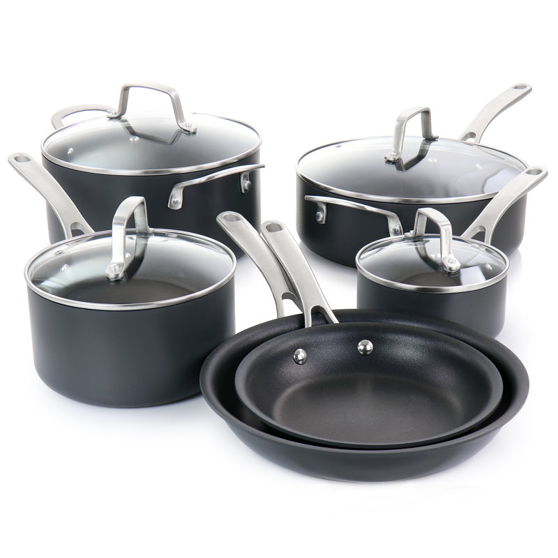Martha Stewart Nonstick Hard Aluminum Cookware Set
