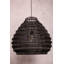 Luminaire suspendu moderne fait à la main à 1 lumière avec finition noire matte Chain