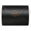 Boîte aux lettres murale d'extérieur, boîte aux lettres noire imperméable 13 x 3,24 x 10,3 pouces, boîtes aux lettres murales robustes pour la maison, enveloppes, magazines et petits colis