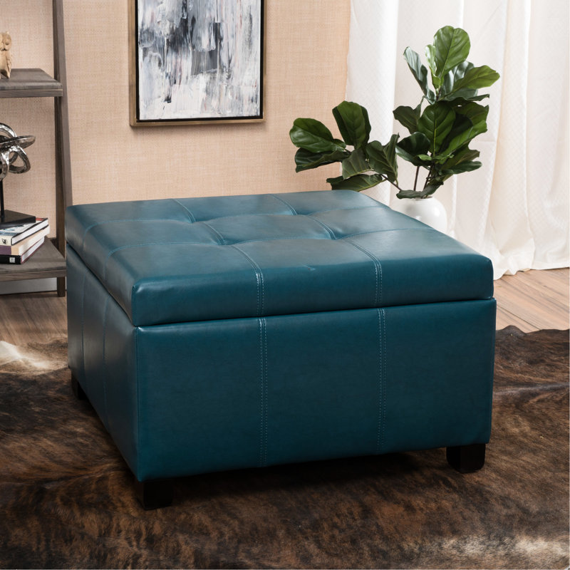 Rangement d'unité centrale bleu sarcelle, largeur 30, hauteur 19, pattes en bouleau P x P H, caractéristique de stabilité