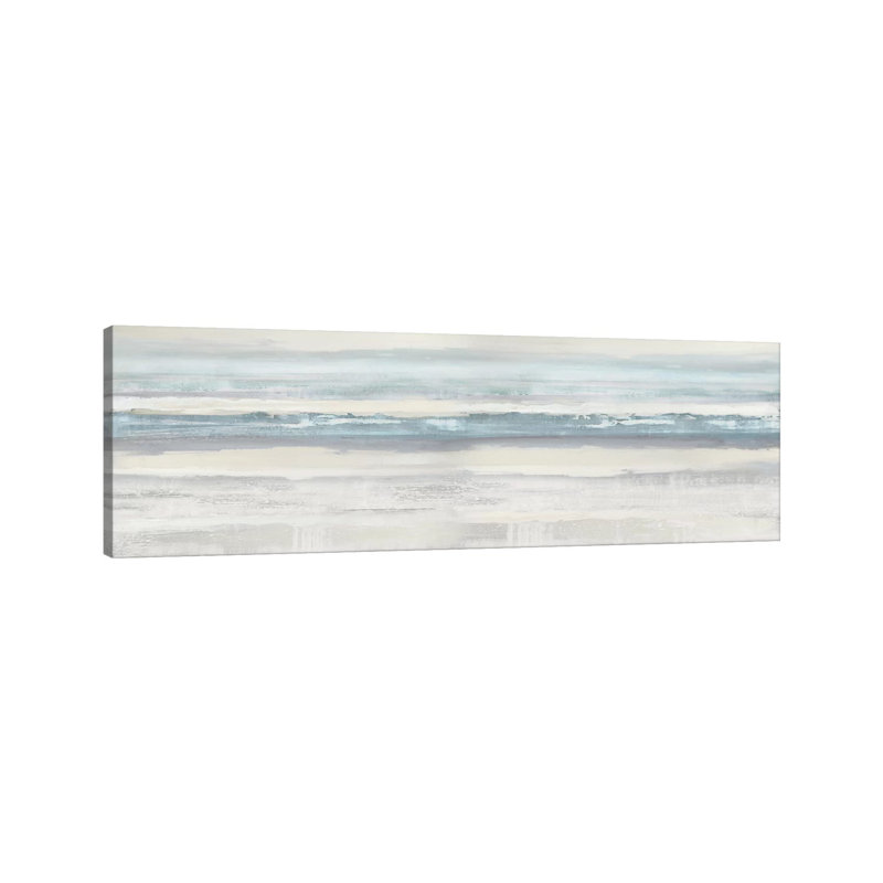 Boundless Aqu by Jake Messina - Wrapped Canvas Panoramic Painting, 30.48 cm H x 91.44 cm W
