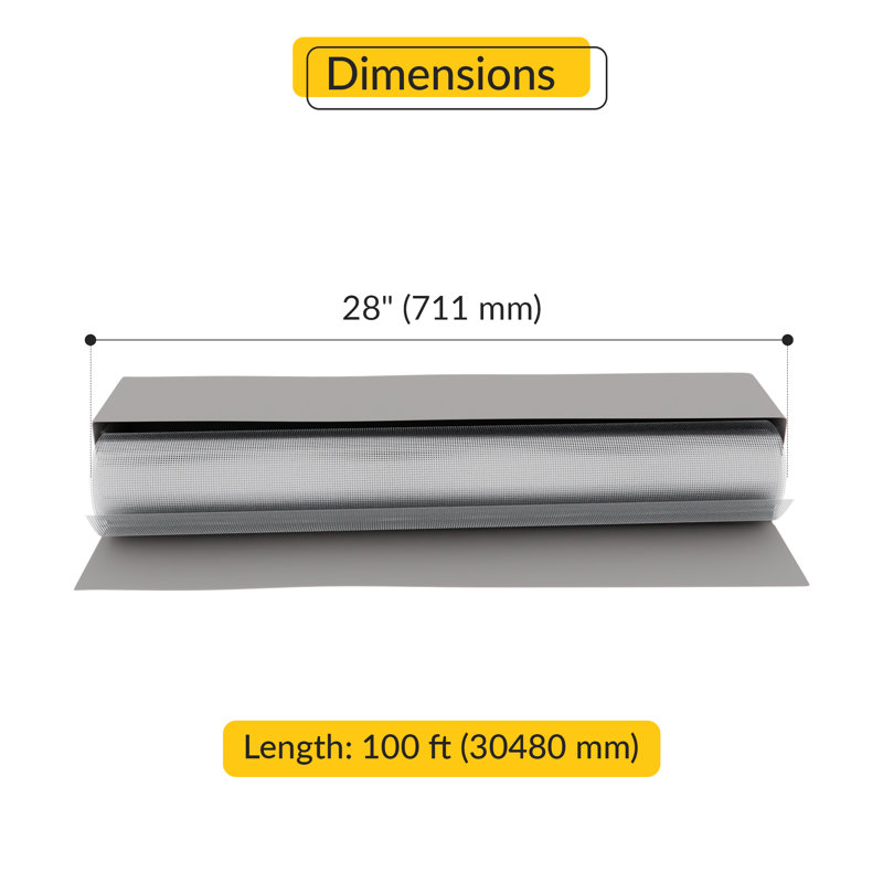 Finition brillante en aluminium de 18 po x 18 pi 16 po Brixwell 69-41