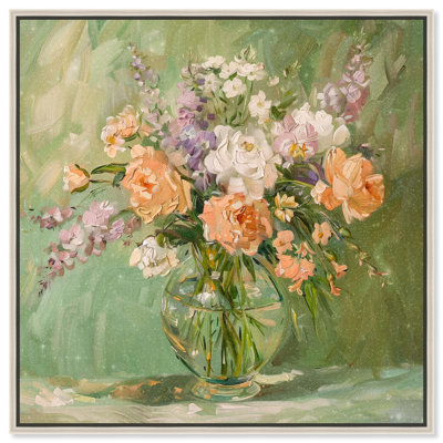 Vase et toile de verdure, décoration de cowboy tendance 