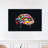 Colourful Lips by Balazs Solti - Print on Canvas-940721362-1036617587