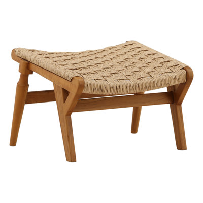 Outdoor Teak Ottoman