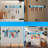 8-Pack Magnetic Tool Holder Strip (Metallic)