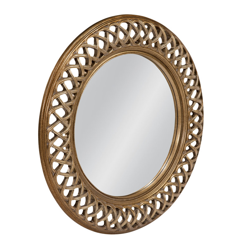 Pie Crust Floor Mirror