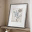 Reproduction encadrée de varech III - bois massif 50653-795024855