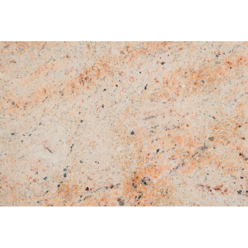 18" x 18" Granite Stone Look Wall & Floor Tile, Polished Raja Pink
