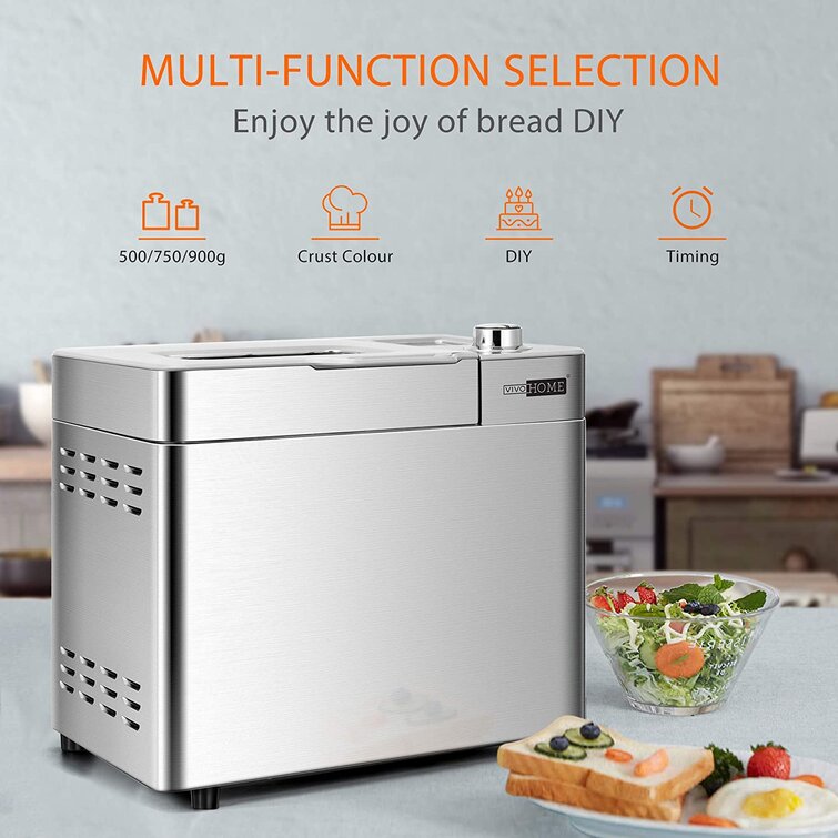 Household Automatic Baking Bread Maker 750W Breakfast Machine