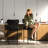 Osborne 26" H Upholstered Bar Stools Counter Height Bar Stools With Adjustable Foot Pads-107152734-106754201
