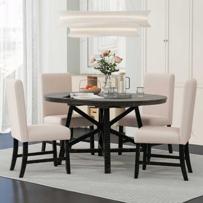 Chiekezi Round 58 Dining Set