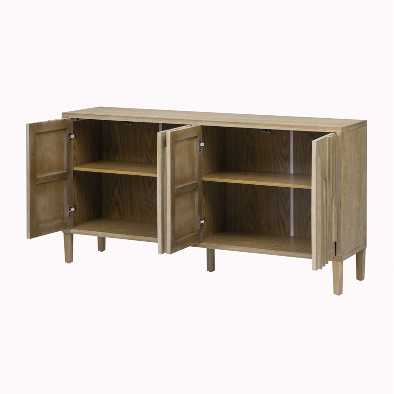 Buffet avec rangement, Naturel