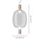 Riflesso Suspension 2 Crystal Transparent Matt Copper 2 L2210 Ul-1573138021-1573138042