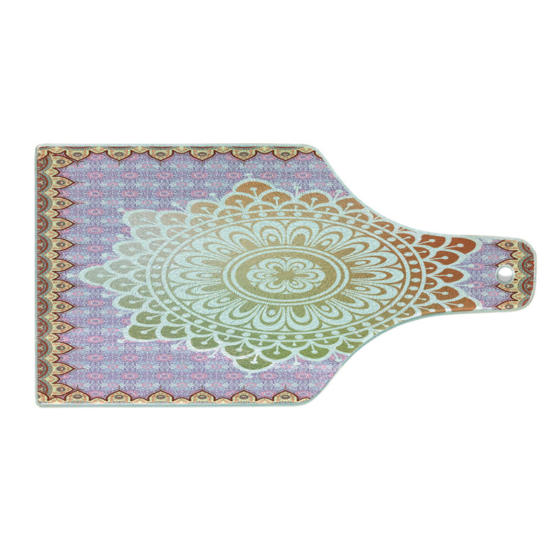 Planche à découper en verre trempé Ambesonne