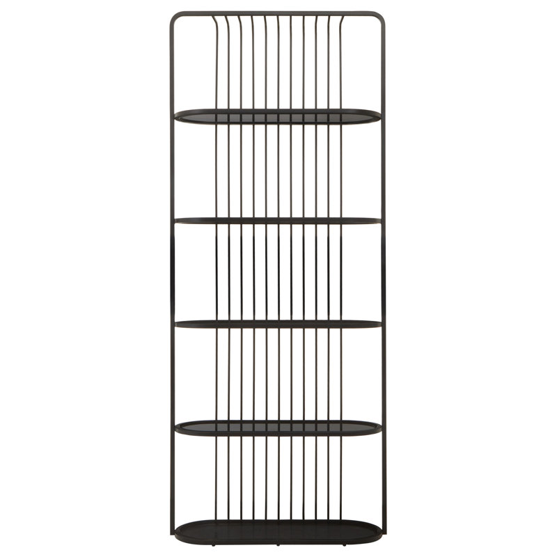 230cm H x 95cm W Stainless Steel Bookcase