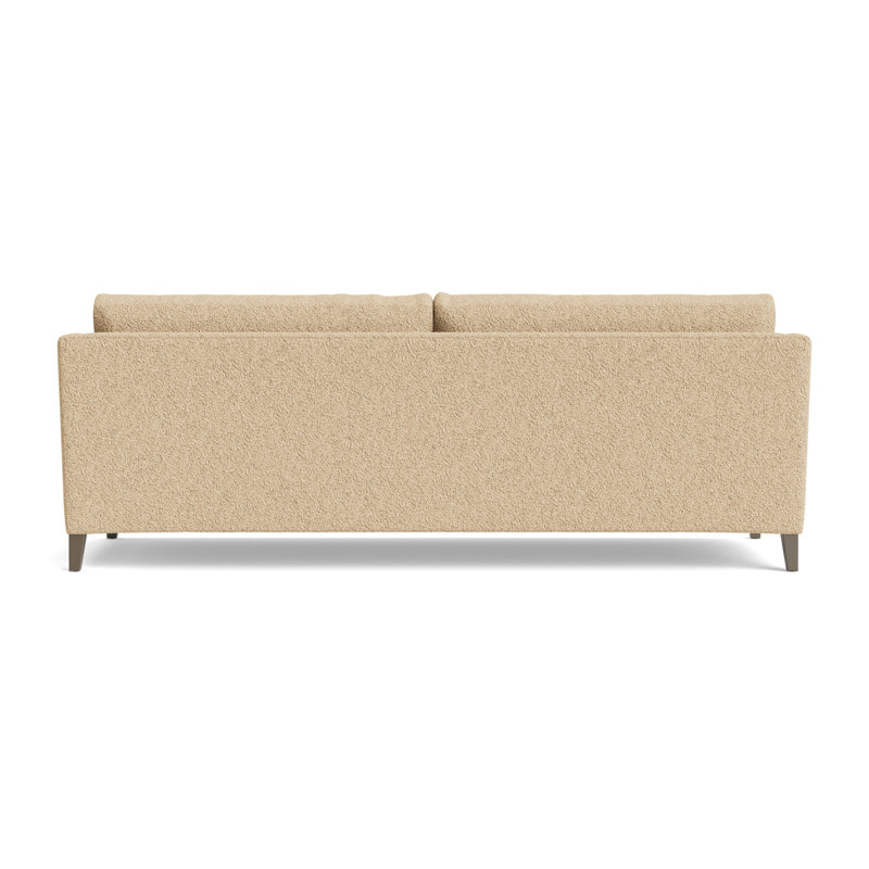 Gigi No Skirt 95 Sofa, Berber - Dune, Driftwood