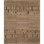 Khyber Hand Knotted Wool Abstract Area Rug in Brown