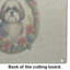 Planche à découper en verre Shih Tzu