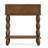Eloise Solid Wood Spindle Nightstand Walnut