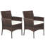 Chaise de patio avec coussins Vivelle-1391459225