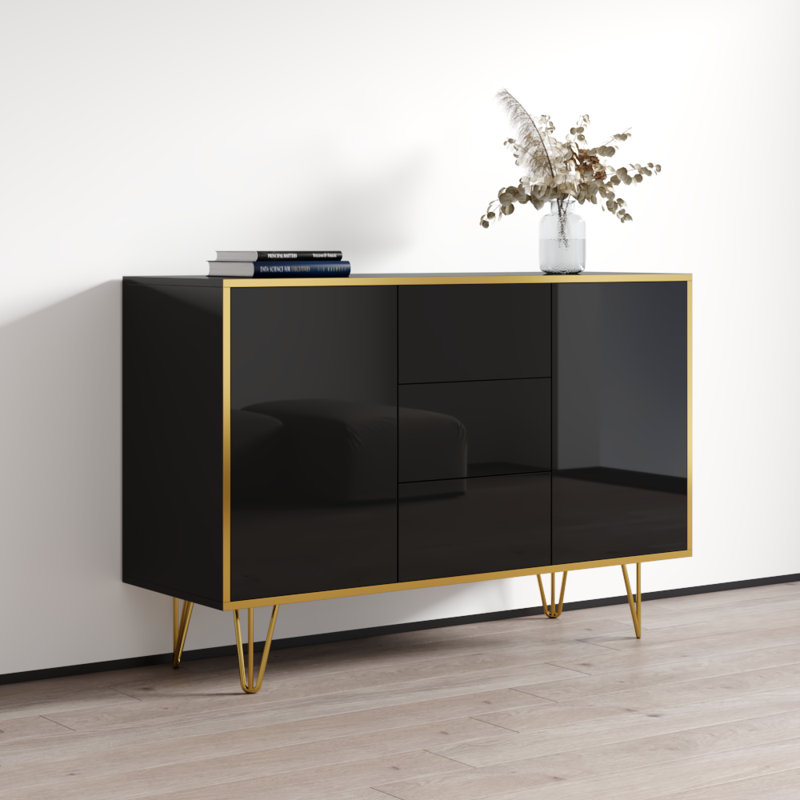 Buffet noir 55 "Peri, Noir