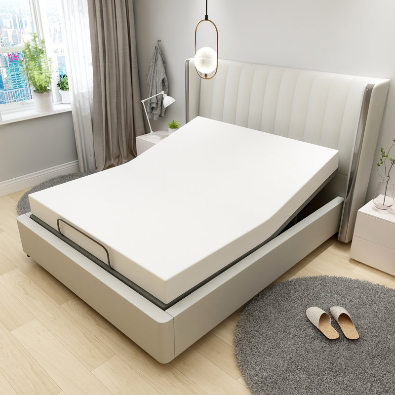 Base de lit réglable Bloxom avec télécommande sans fil, lit électrique, base de lit Zero Gravity, Plein
