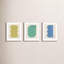 Keyhole 4-6. Set Of 3 Painting by Lee Lessem-226582891-226582892