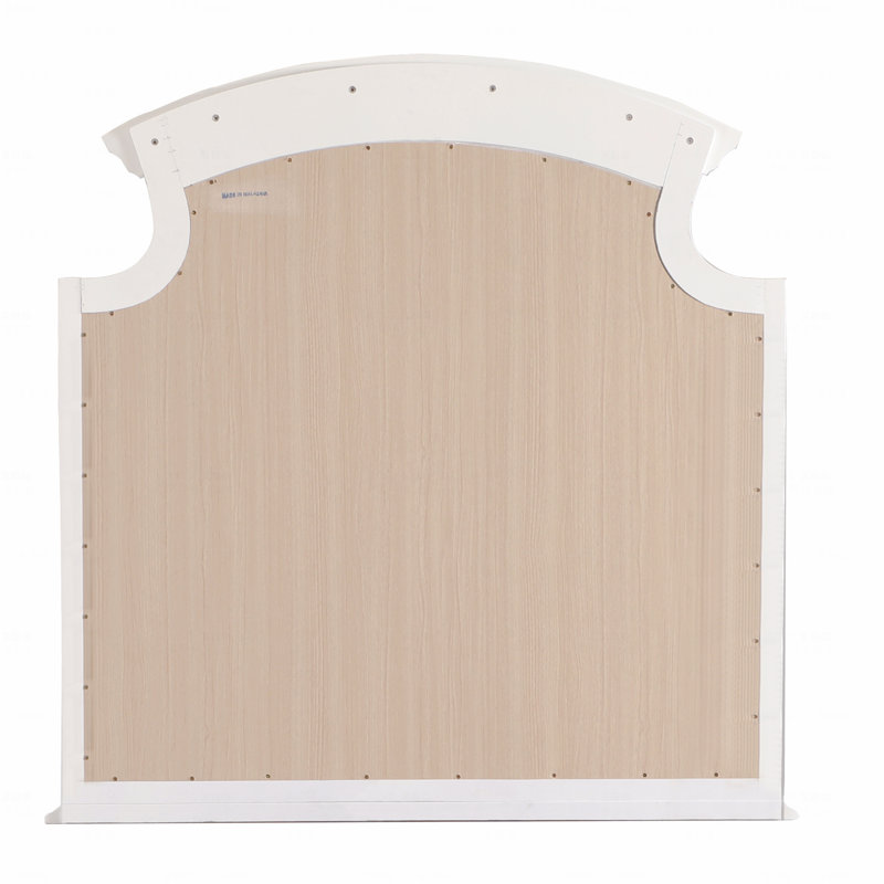 Miroir d'appoint Basic Basic, pour la décoration intérieure, Blanc