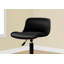 Chaise de bureau pivotante, chaise à hauteur réglable, chaise d'ordinateur à dossier bas avec base en métal-197821452-197821443