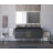 Nile 60" Wall-Mounted Single Bathroom Vanity Set-82347518-61447977-61447975