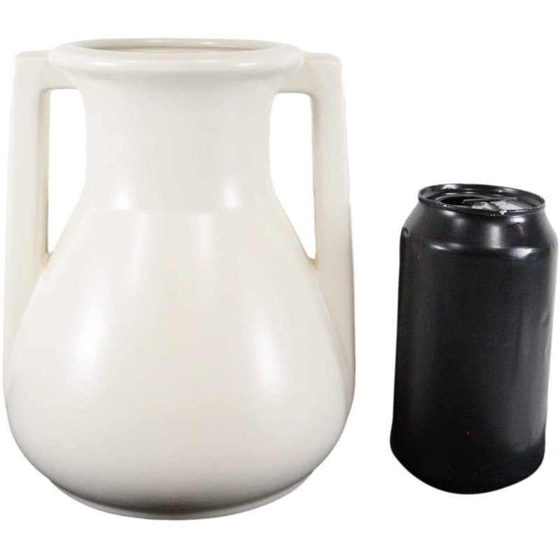 Vase de table Campton 7,25 po, Blanc