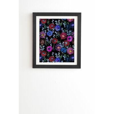 Baroque Flower Bouquet I by Schatzi Brown - Picture Frame Graphic Art Print on Wood -  East Urban Home, 9E981CEE5773440C8C71250A3DC22D83