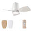 Ventilateur de plafond encastré avec lumière DEL Emidia pour pièces moyennes-1469245680-1473649530