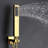 Brass Gold tone Shower Set Elegant Luxurious Design with Ultimate Durability