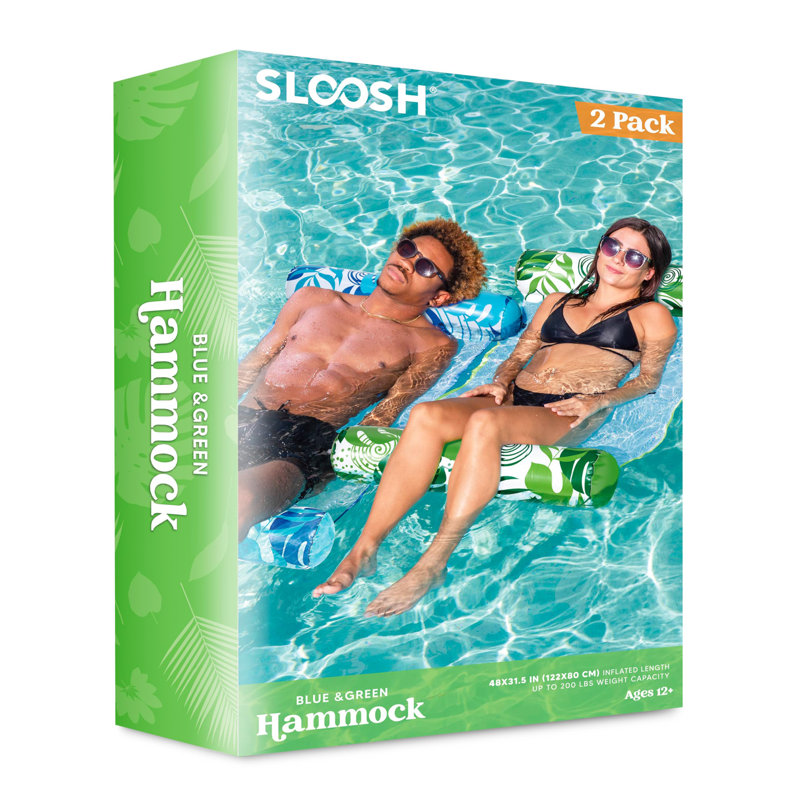 2 Packs Hammock Pool Floats Adults
