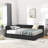 Storage Upholstered Tufted Bed Frame, Sofa Bed Frame-622124071-622124070