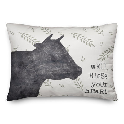 Coussin intérieur / extérieur Bless Your Cow