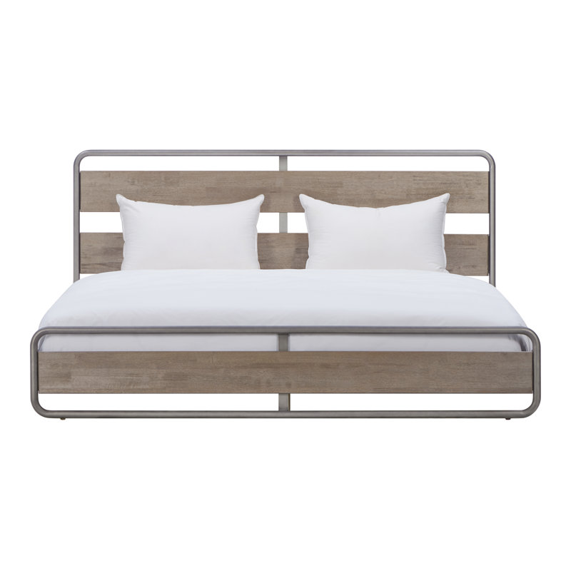 Metal Slat Bed, Queen