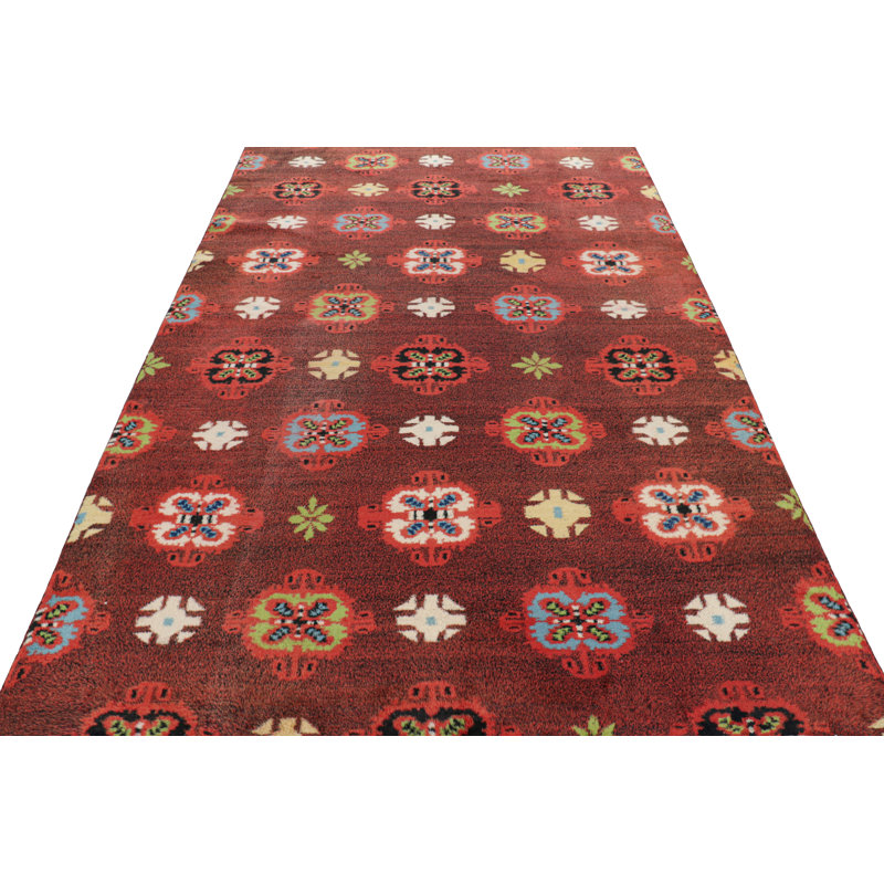 One-of-a-Kind 5'10”x9'6” Hand Knotted Area Rug
