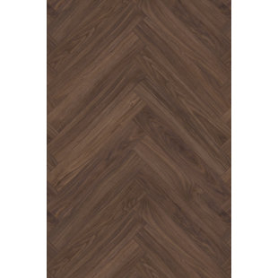 Herringbone SPC Flooring, Rich Walnut